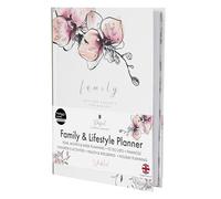 Perfect Planner Company - Family & Lifestyle Planner - Undated A5 Personal Planner - Children's Activities - Finances, Budgets, Holiday Planning - 100gsm FSC Paper - Flexi Cover, Orchid