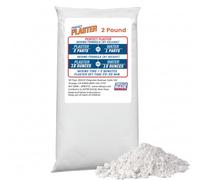 Perfect Plaster for Pottery & Ceramic Slip Casting Molds, Non-Toxic Water-Based Powder Material for DIY Mold Making, Clay Reclaim Slabs, Sculptures & Crafts, Fast-Curing, USA Made, 2 lb Bag