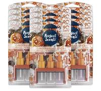 Perfect Scents 3 Scents Air Freshener Refill 12 Pack - Compatible with 3volution Gingerbread Spice 20ml