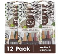 Perfect Scents 3 Scents Air Freshener Refill 12 Pack - Compatible with 3volution Vanilla & Magnolia 20ml