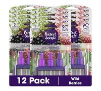 Perfect Scents 3 Scents Air Freshener Refill 12 Pack - Compatible with 3volution Wild Berries 20ml