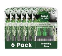 Perfect Scents 3 Scents Air Freshener Refill 6 Pack - Compatible with 3volution Morning Dew 20ml
