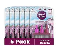 Perfect Scents 3 Scents Air Freshener Refill 6 Pack - Compatible with 3volution Summer Meadow 20ml
