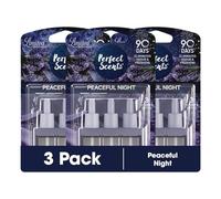 Perfect Scents 3 Scents Air Freshener Refill Limited Edition - Compatible with 3volution - Peaceful Night - (Pack of 3) 3x20ml