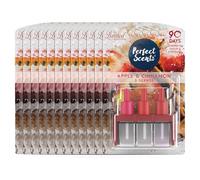 Perfect Scents 3 Scents Air Freshener Refill (Pack of 12) - Compatible with 3volution Apple Cinnamon 12x20ml