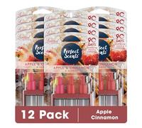 Perfect Scents 3 Scents Air Freshener Refill (Pack of 12) - Compatible with 3volution Apple Cinnamon 12x20ml