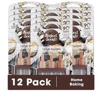 Perfect Scents 3 Scents Home Baking Air Freshener Refill 12 Pack - Compatible with 3volution 20ml