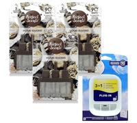 Perfect Scents 3Volution Plug-In Air Freshener with 3 Refills, Home Baking Scent, 20ml, 90 Days Freshness