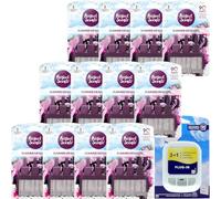 Perfect Scents 3Volution Plug-In Device with 12x Summer Meadow Refills, 20ml, 90 Days Odour Eliminator and Freshener