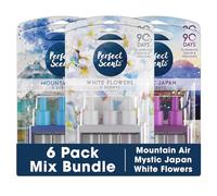 Perfect Scents 6x 3 Scents Refill Air Freshener - Compatible with 3volution