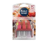 Perfect Scents 8Pack 3volution Compatible Refill Air Freshener Apple and Cinnamon & Gingerbread Spice (1Pack= 3X20ml)