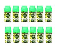 Perfect Scents Air Freshener Automatic Spray Refill - Bamboo - (12 Pack) 12x250ml - 70 Days of Fresh Fragrance