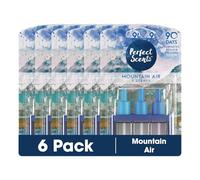 Perfect Scents Air Freshener Refill - Mountain Air - Compatible with 3volution (6 Packs of 3x20ml)