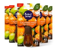 Perfect Scents Calming Mist Refill 20ml, Pack of 6 (Orange & Lime)