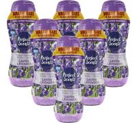 Perfect Scents Lavish Lavender In-Wash Scented Booster Crystals, Value Size 4.5x Larger, 6-Pack