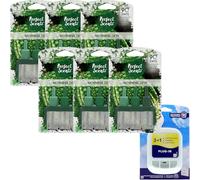 Perfect Scents Morning Dew Plug-In Air Freshener with 6 Refills, 20ml Each, 90 Days Odour Eliminator, 3 in 1 Scent System