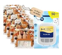 Perfect Scents plug in air freshener 4x Refills - 3volution Compatible Refill Air Freshener Gingerbread & Spice (1Pack=3x20ml) air freshener refill 3volution plug in refill compatible with febreze