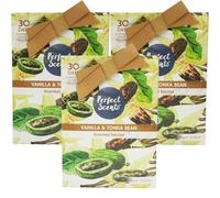 Perfect Scents Scented Sachets 3 Pack - 20g Each - 60g Total - 30 Day Odour Freshening - Vanilla & Tonka Bean