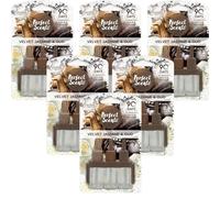 Perfect Scents Velvet Jasmine & Oud Air Freshener Refills, 90-Day Limited Edition, Pack of 6, 3-Scent