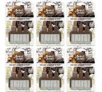 Perfect Scents Velvet Jasmine & Oud Refill, Compatible With 3Volution, 20Ml (Pack Of 6)