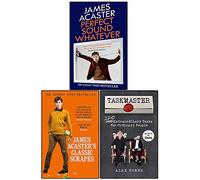 PC Perfect Sound Whatever, James Acaster's Classic Scrapes and Taskmaster 3 Books Collection Set