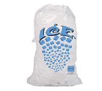 Perfect Stix 50 Pack 20 lb. Drawstring Ice Bags 14 x 28 Inch Plastic Ice Bags. Heavy Duty with Draw String (2.8mil Thickness). Pack of 50CT