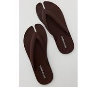 Perfect Stranger Thong Sandals by Jeffrey Campbell at Free People in Brown Matte, Size: US 6 - female