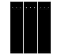 Perfect Strike Arrow Wraps. Matte Black. Great for Practice Indoors, at The Range or in The Back Yard. Adhesive Backed Premium Vinyl Arrow Wraps. 4" Arrow Wraps. (12)