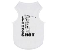 'Perfect Strike, Golf Glory' Pet Dog/Cat T-Shirt (PT00131622)