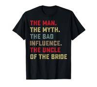 Perfect Uncle of The Bride Wedding Men T-Shirt