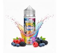 Perfect Vape Rainbow Soda E-Liquid, 100ml Premium Vaping Juice, Mixed Berry Flavour 70/30 0mg, Nicotine Free (Rainbow Soda)