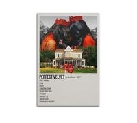 Perfect Velvet by Red Velvet Poster Wall Art Aesthetic Cover Poster Design Painting for Living Room Bed Room 12x18inch(30x45cm) Unframe-style