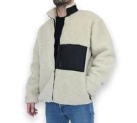 Perfect Wool - Wool jacket for women and men - Merino jacket for autumn and winter - with stand-up collar, zipper and pockets - Soft Merino wool - Loose, comfortable unisex fit - Size XL