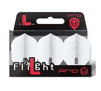 PerfectDarts 1 SET L STYLE CHAMPAGNE DART FLIGHTS SHAPE WHITE