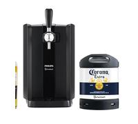 PerfectDraft Black beer bundle with Corona 6L keg, Philips home dispenser.