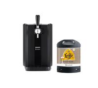 PerfectDraft Black beer bundle with Leffe Blonde 6L keg, Philips home dispenser.