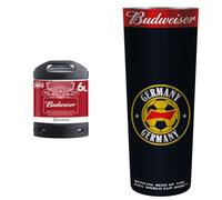 PerfectDraft Budweiser Beer Keg for PerfectDraft Machine, 6L + Budweiser Alu Cup Germany Bundle