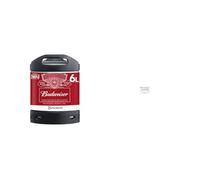 PerfectDraft Budweiser Beer Keg for PerfectDraft Machine, 6L + Budweiser Duffle Bag Bundle