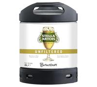 PerfectDraft Stella Artois Unfiltered Beer Keg for PerfectDraft Machine, 6 L