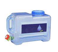 perfecti 8L Water Canister with Drain Tap, PC Water Container, Portable Water Tank for Vehicle, Camping, Picnic, Outdoor, BBQ and Long Travel