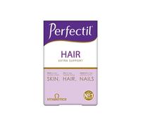 Perfectil Vitabiotics Multivitamin, Hair Growth Formula, Supports Thicker, Healthy Hair, With Vitamin D, E, Collagen, Biotin, Dietary Supplement