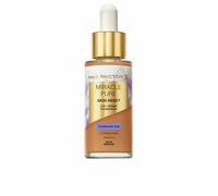 Max Factor Miracle Pure Skin Reset Serum Foundation 80-85 Medium, 2-in-1 Serum Formula, Healthy Looking Skin, Medium Coverage, Satin Matte Finish, 2% Niacinamide, Dermatologically Tested