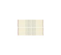 Perfection 7057 Eraser Pen Wood Set Red/White Pack of 12