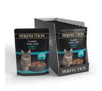 Perfection Flaked Tuna Loin in Jelly Wet Cat Food, 18 x 70g