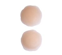 Perfection Nipple Covers Silicone Invisible Reusable Adhesive Discreet Natural Petals in Skin Tones Light Nude, Medium Brown and Dark Black (Light Nude, 2 Pairs)