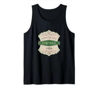 perfectly aged vintage 1976 wine bottle label for men, women Tank Top