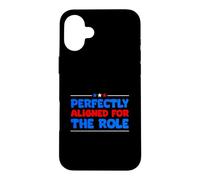 Perfectly Aligned For The Role Job Interview Case for iPhone 16 Plus