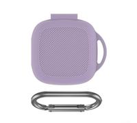 Perfectly fitting case for Raycon Essential headphones charging case made of flexible for TPU - anti-loss accessory with key ring for gym outdoor everyday (Black)