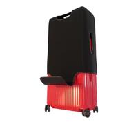 Perfectly fitting protective case for the RIMOWA Essential Check-In L suitcase, neoprene cover against scratches and dents, in black