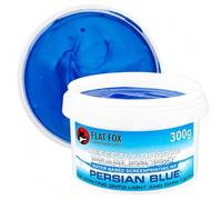Perfectly Opaque Pearlescent Metallic Screen Printing Fabric Ink (Persian Blue, 300g)
